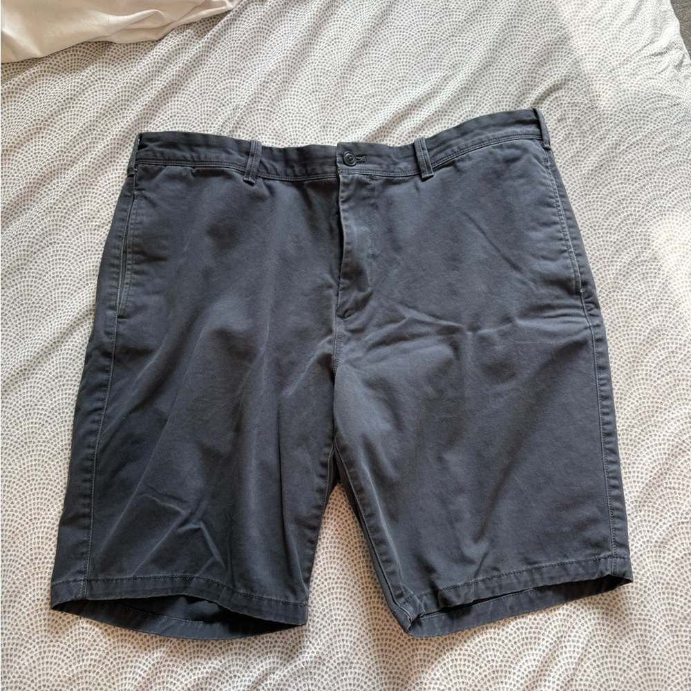 Express Navy Blue Flat Front Shorts size 38